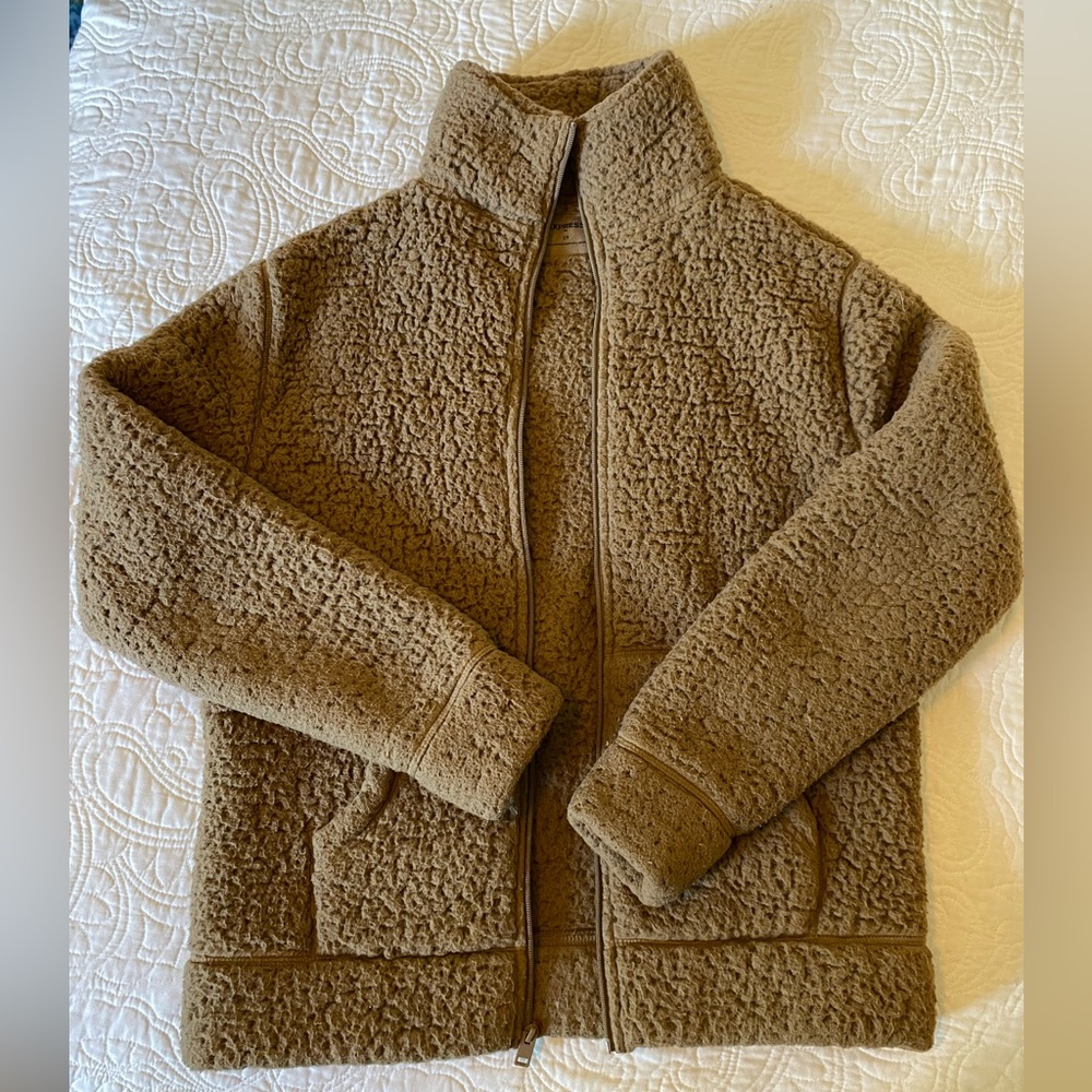 Tan Sherpa jacket